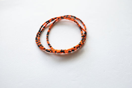 Orange & Black - Eleven Bracelet