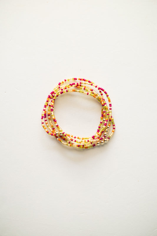 Fall Harvest (3 Bead) Eleven Bracelet
